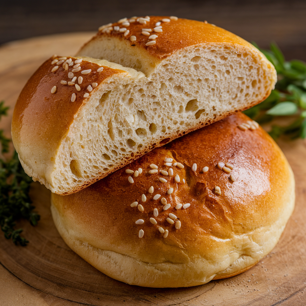 sourdough burger buns recipe