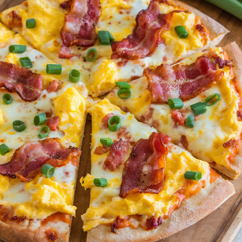 Breakfast Pizza for Schools