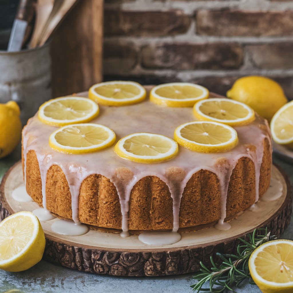 Sourdough Lemon Cake Recipe
