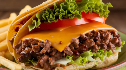 Taco Burger Recipe