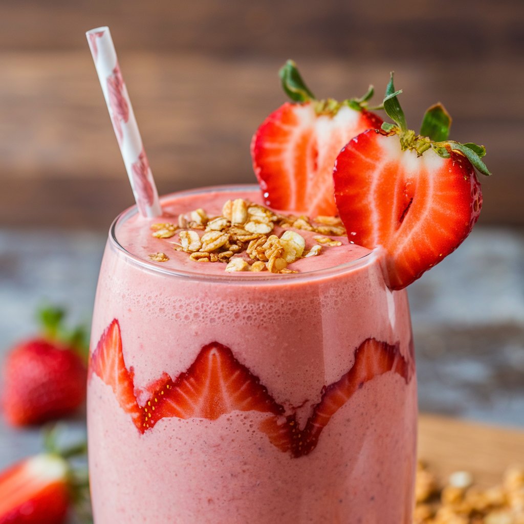 Strawberry Glaze Smoothie