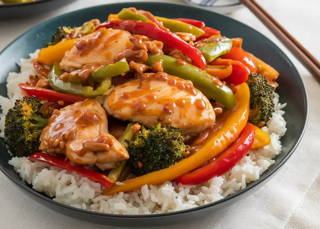 Quick chicken stir-fry