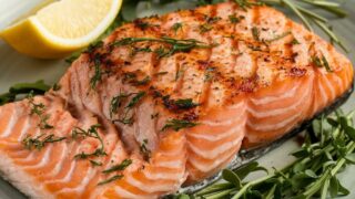 Grilled salmon recipe