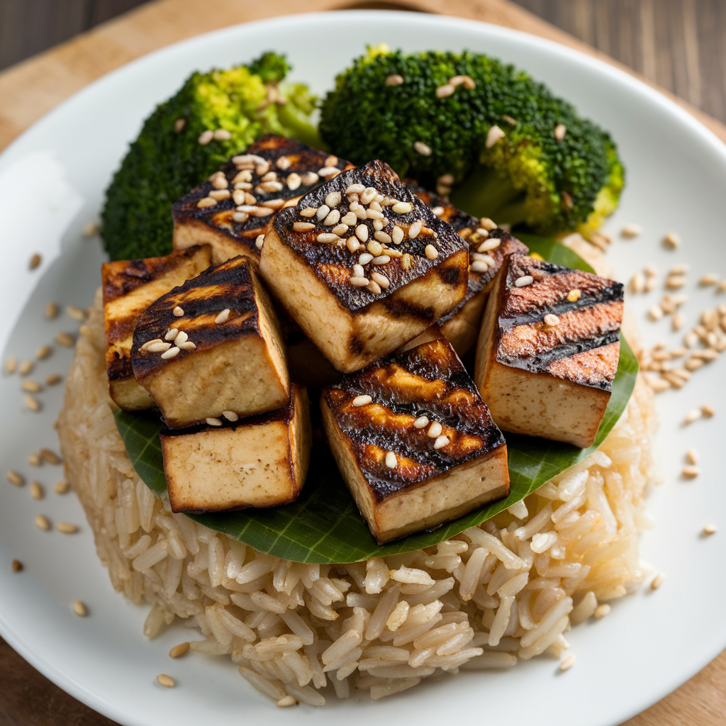 Grilled tofu recipe