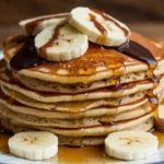 Banana Chocolate Chip Pancakes