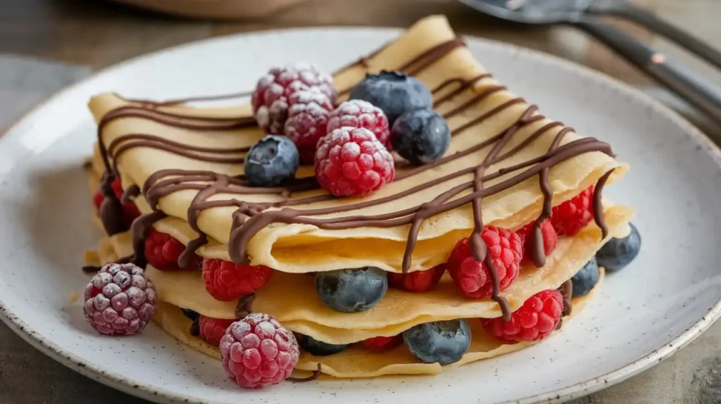 Best Crepes with Pancake Mix