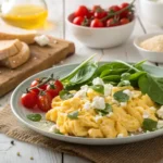 Feta Scrambled Eggs recipe