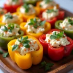 Feta Stuffed Bell Peppers Recipe