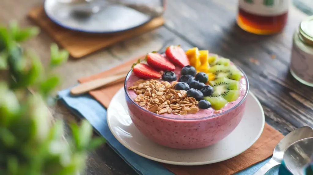 smoothie bowl breakfast