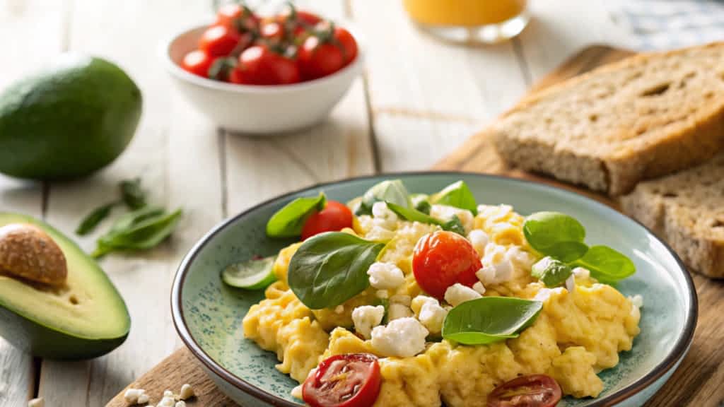 Breakfast ideas with feta