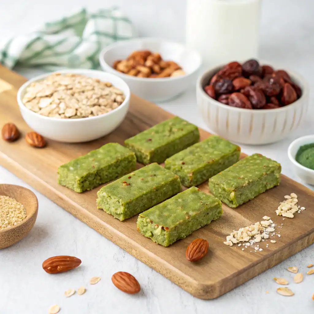 Matcha Granola Bars