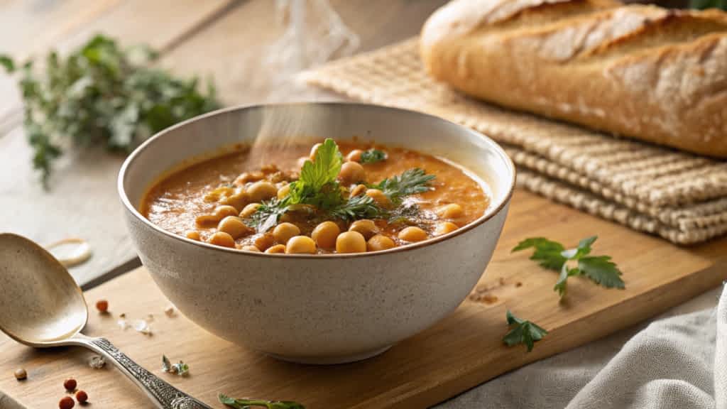 Joan Nathan chickpea soup recipe