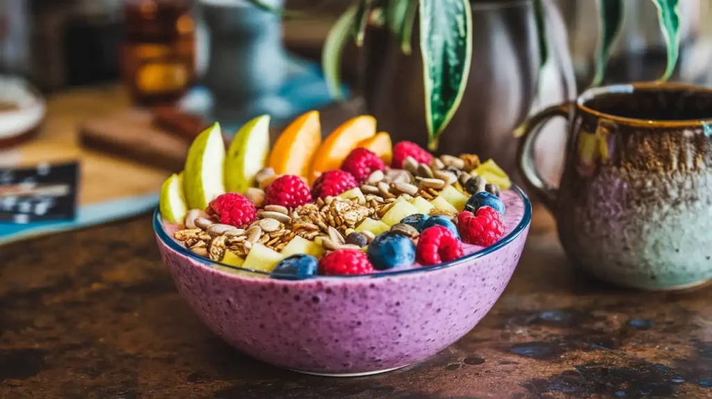 smoothie bowl breakfast recipe