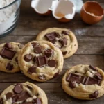 small batch chocolate chip cookies​ recipe