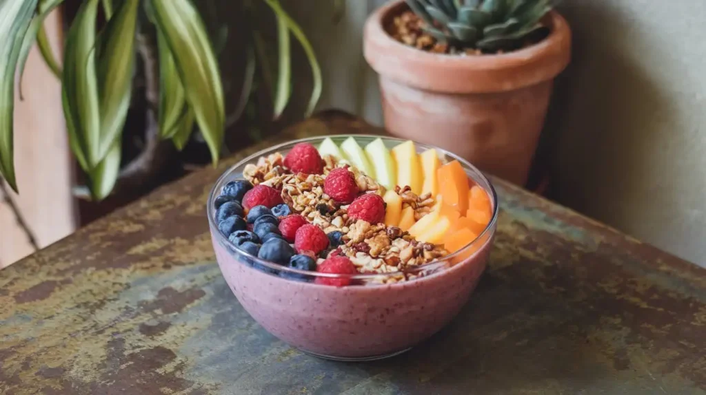 smoothie bowl breakfast